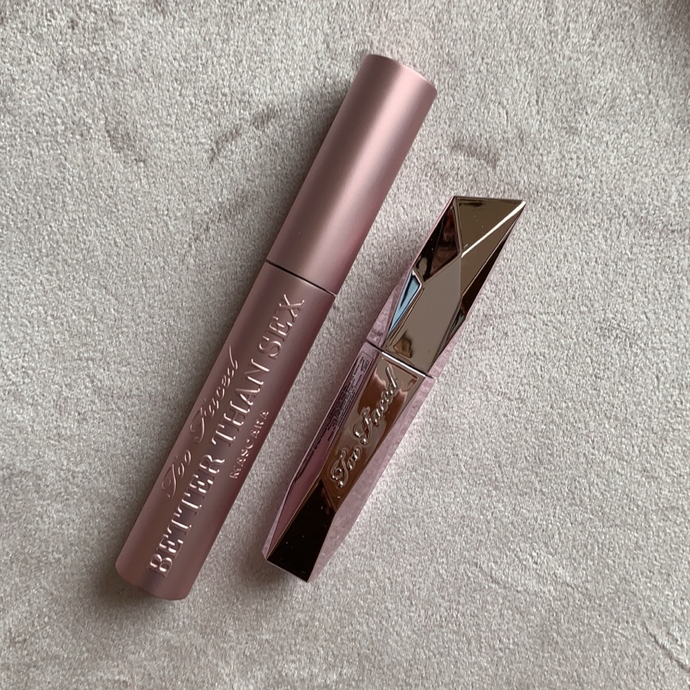 Duo too faced mascaras